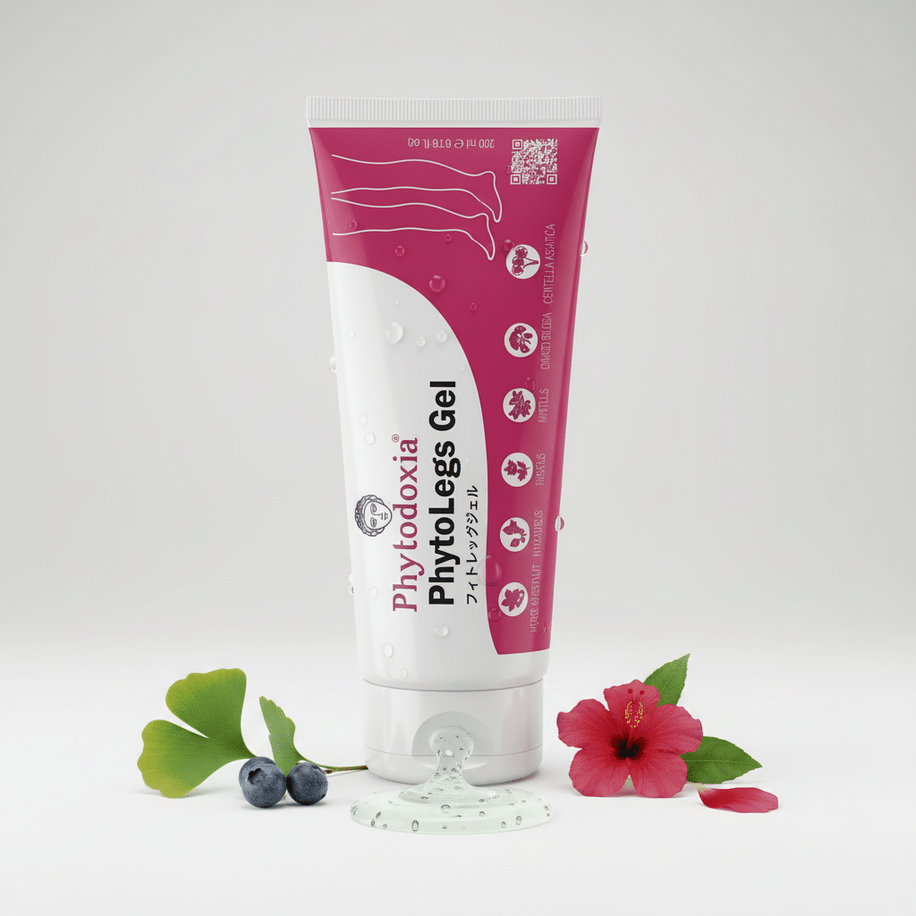 PhytoLegs Gel 200 ml con elementos botanicos